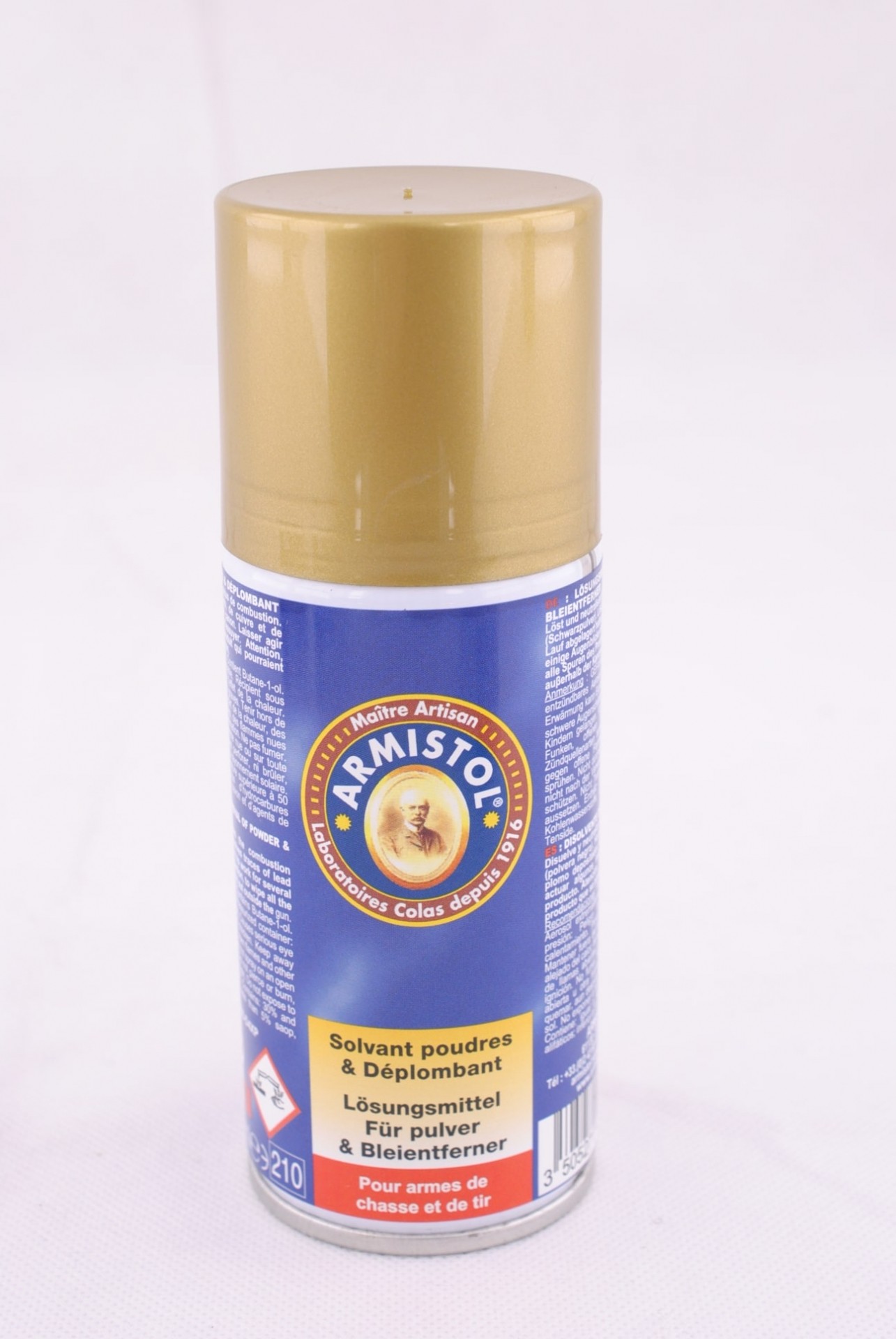 Bombe solvant poudre et déplombant Armistol 150ml